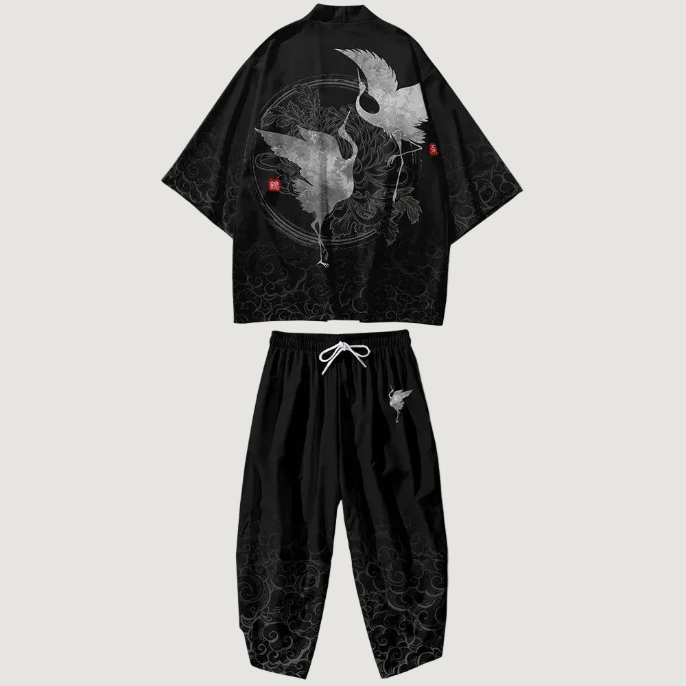 Ensemble Kimono Homme Style Traditionnel Japonais