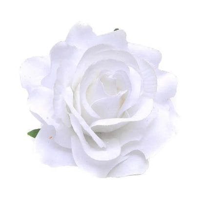 Pince à Cheveux Fleur Rose Satinée pour Femme