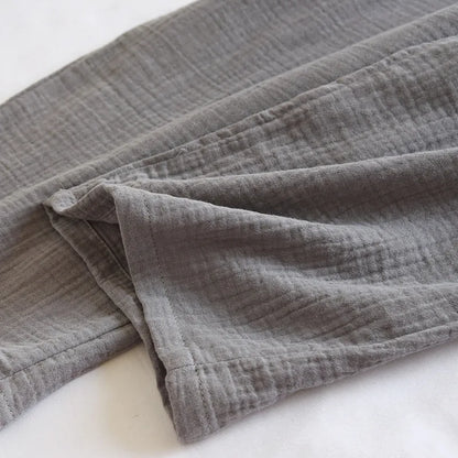 Pyjama Homme 2 pièces en Coton Gaze Léger - Confort & Style
