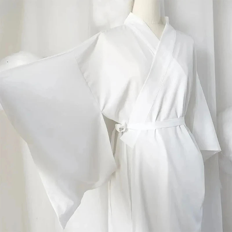 Kimono Traditionnel Femme en Coton - Long et Confortable