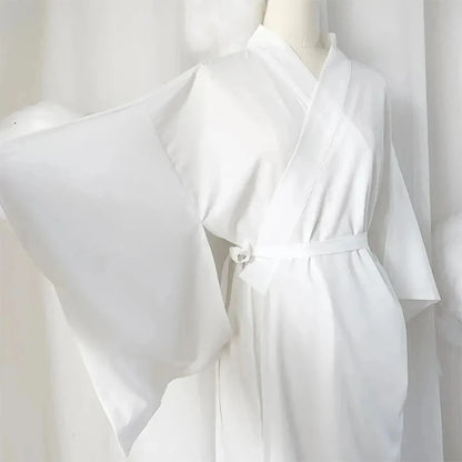 Kimono Traditionnel Femme en Coton - Long et Confortable