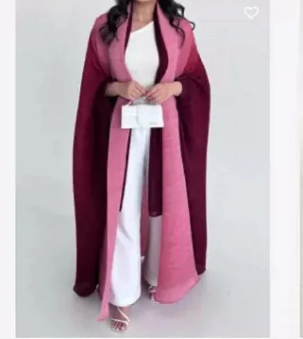 Kimono Long Femme Style Bohème Chic en Mousseline