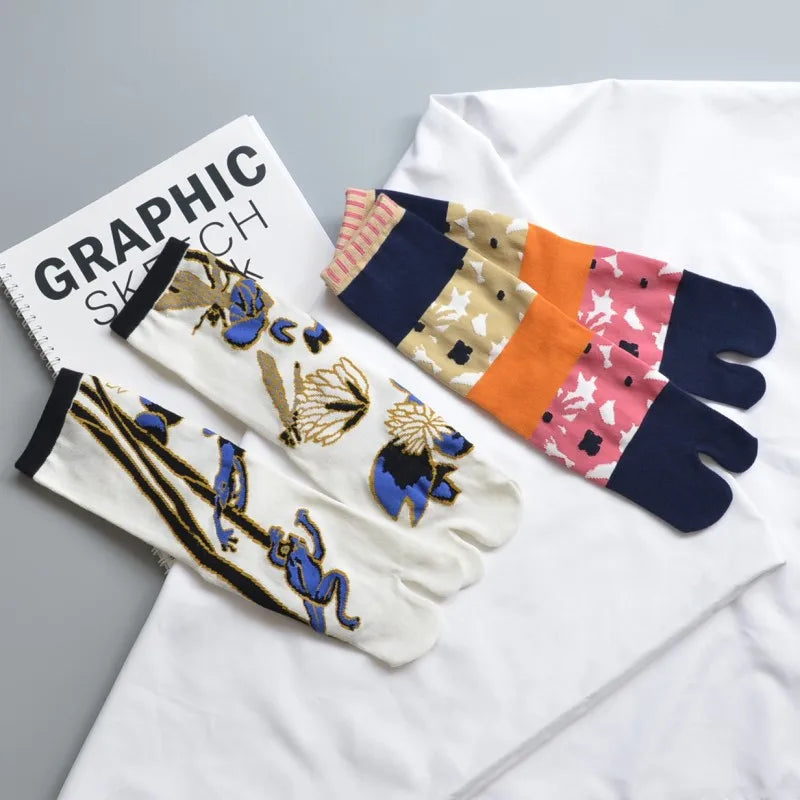 Chaussettes Femme Style Japonais Motif Cartoon