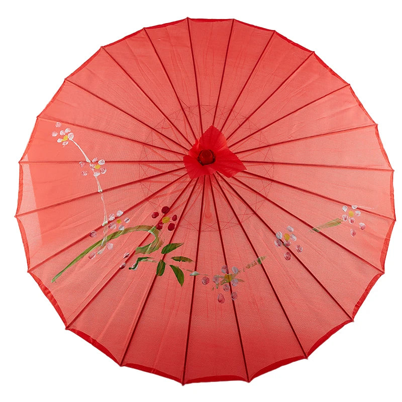Ombrelle Pliante en Soie Style Japonais