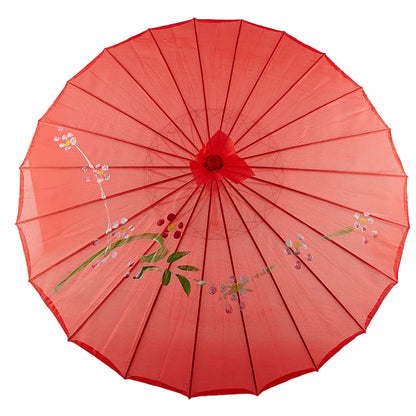 Ombrelle Pliante en Soie Style Japonais