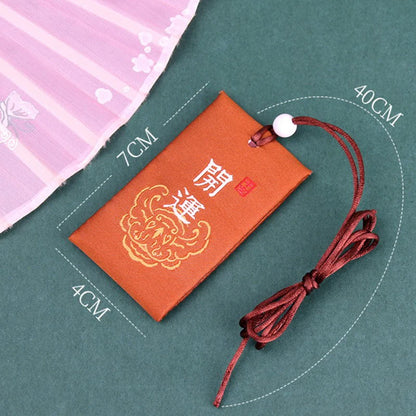 Pochette Porte-Bonheur Japonaise - Charme de Protection et Chance