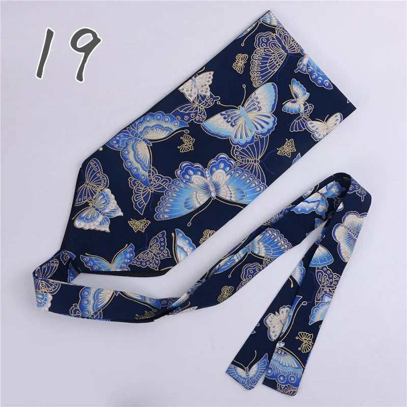 Ceinture Kimono Femme Imprimée - Largeur 10cm ou 15cm