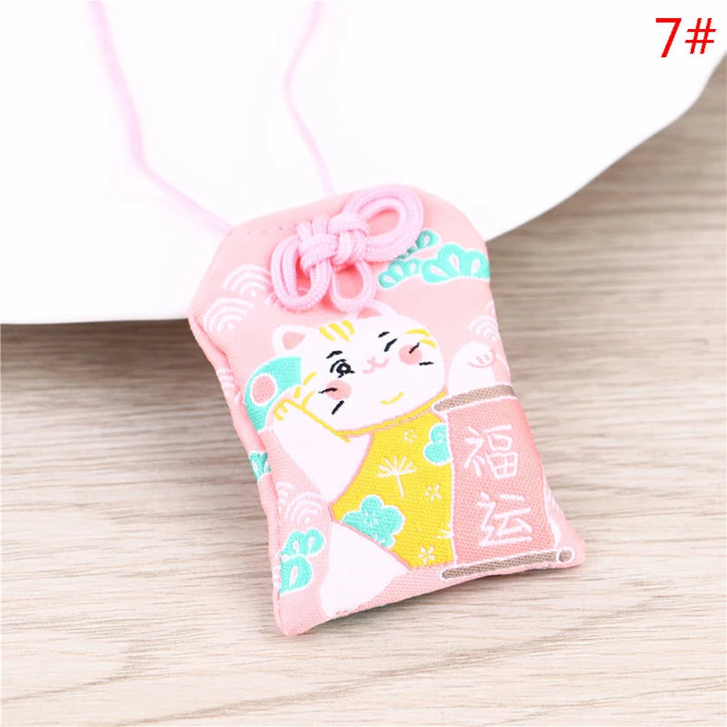 Pochette Porte-Bonheur Japonaise - Charme de Protection et Chance