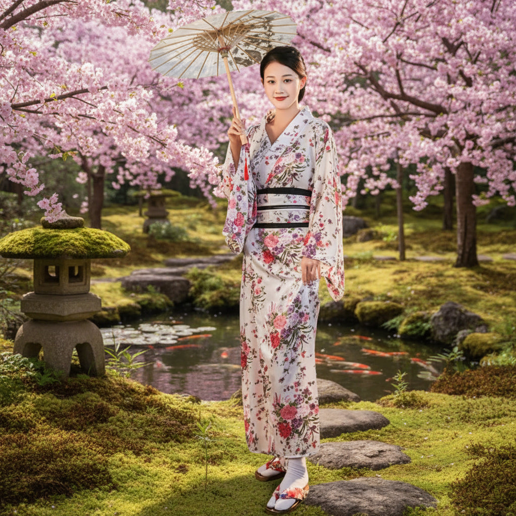Kimono Traditionnel Femme