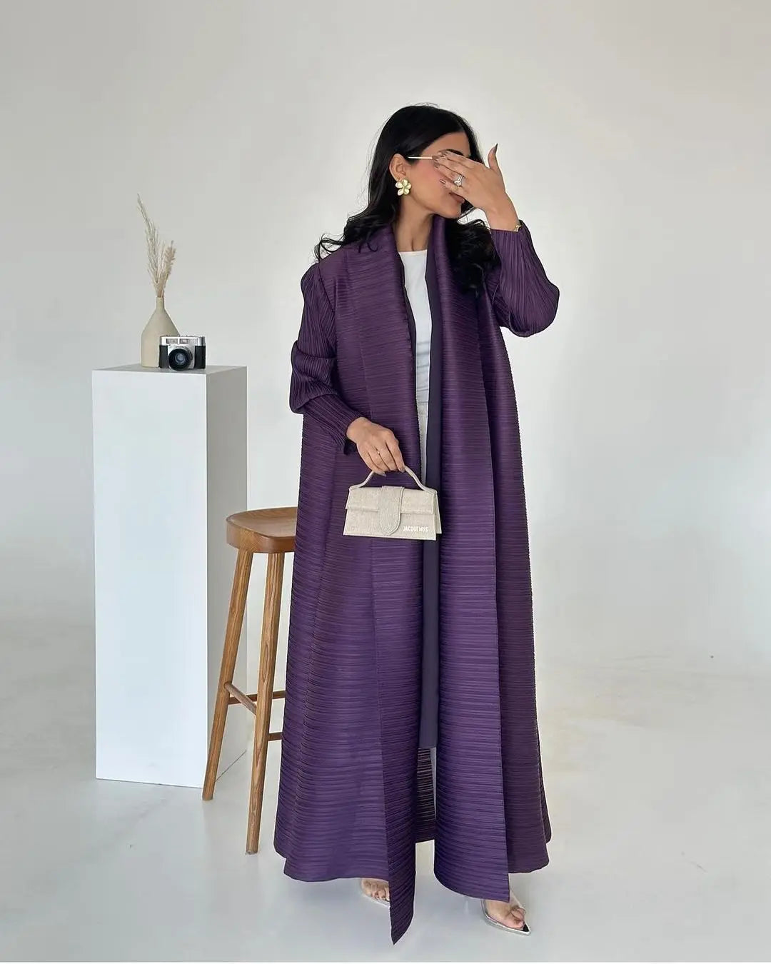 Kimono Long Abaya Femme Style Casual Chic
