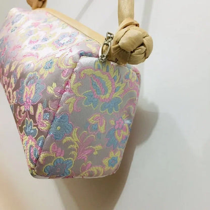 Sac à main femme style chinois en satin
