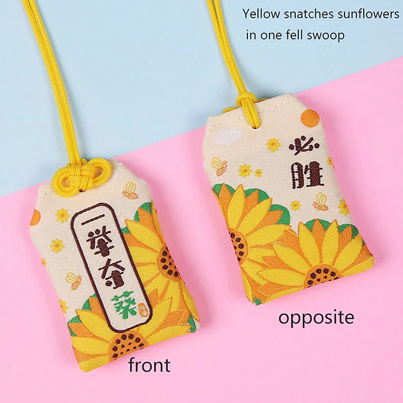 Pochette Porte-Bonheur Japonaise - Charme de Protection et Chance