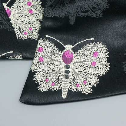 Ceinture Kimono Femme en Satin - Style Décontracté et Imprimé