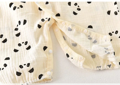Barboteuse Bébé 100% Coton - Confort & Style pour Été