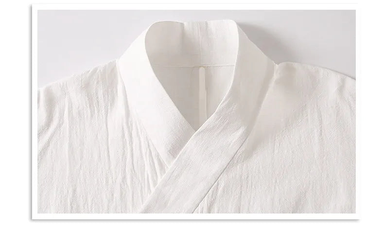 Kimono Homme Casual en Coton et Polyester
