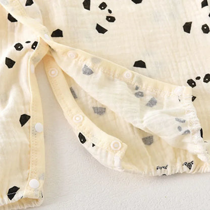 Barboteuse Bébé 100% Coton - Confort & Style pour Été
