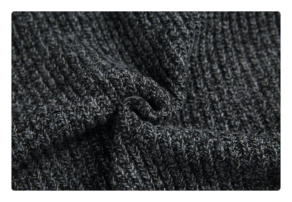Cardigan Homme V-Neck Ceinturé Casual Automne/Hiver