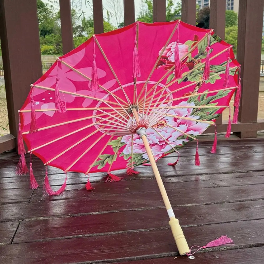 Ombrelle décorative en bambou et papier huilé