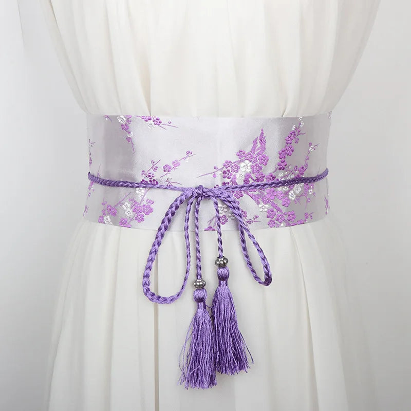 Ceinture Kimono Florale Femme