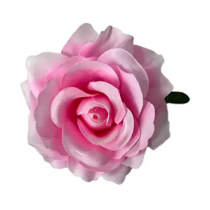 Pince à Cheveux Fleur Rose Satinée pour Femme