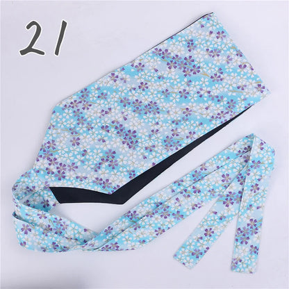 Ceinture Kimono Femme Imprimée - Largeur 10cm ou 15cm