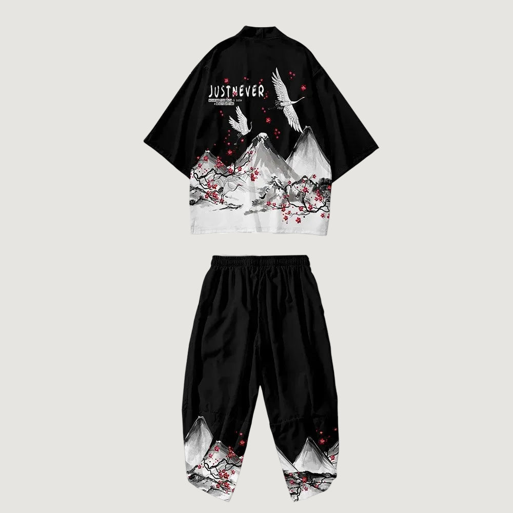 Kimono Homme Léger Style Japonais