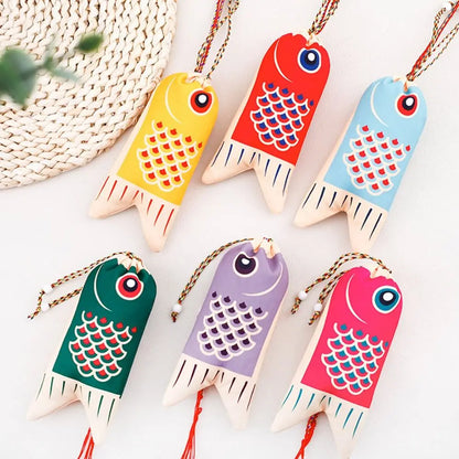 Pochette Poisson Porte-Bonheur - Style Japonais