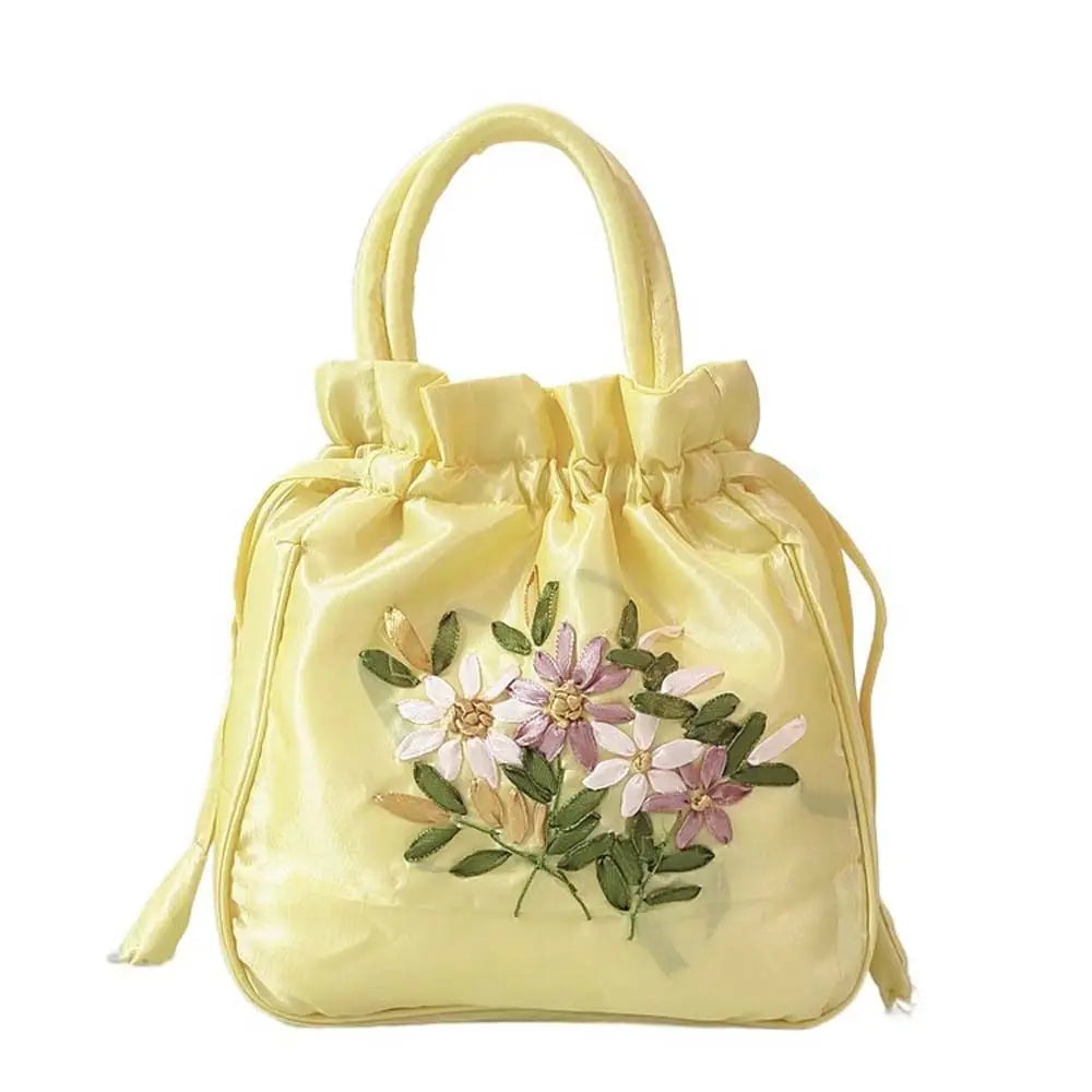 Sac à Main "Bourse Traditionnelle" Femme - Brodé Floral