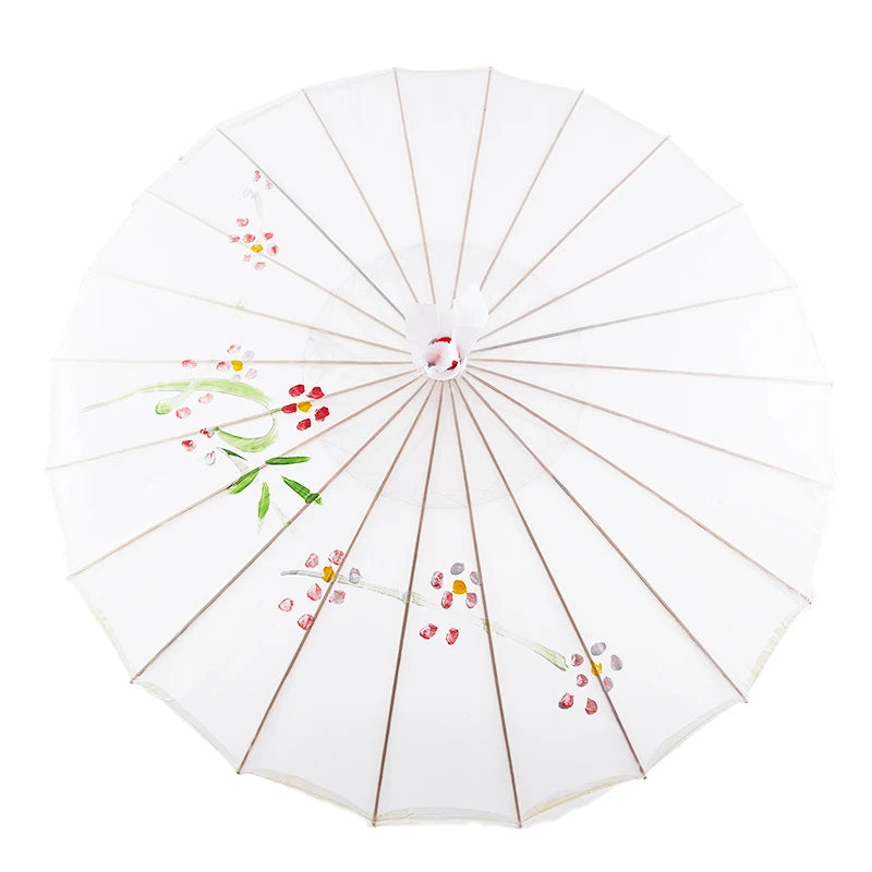 Ombrelle Pliante en Soie Style Japonais