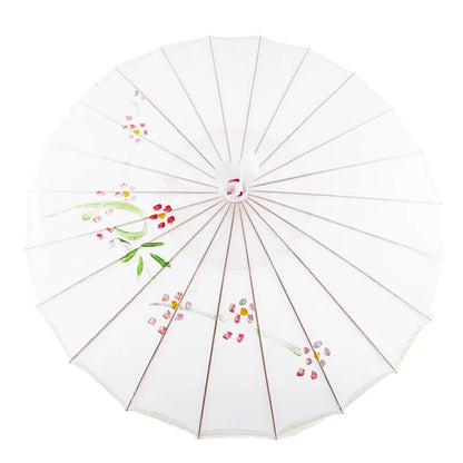 Ombrelle Pliante en Soie Style Japonais