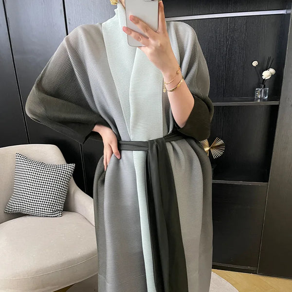 Kimono Long Femme Style Bohème Chic en Mousseline