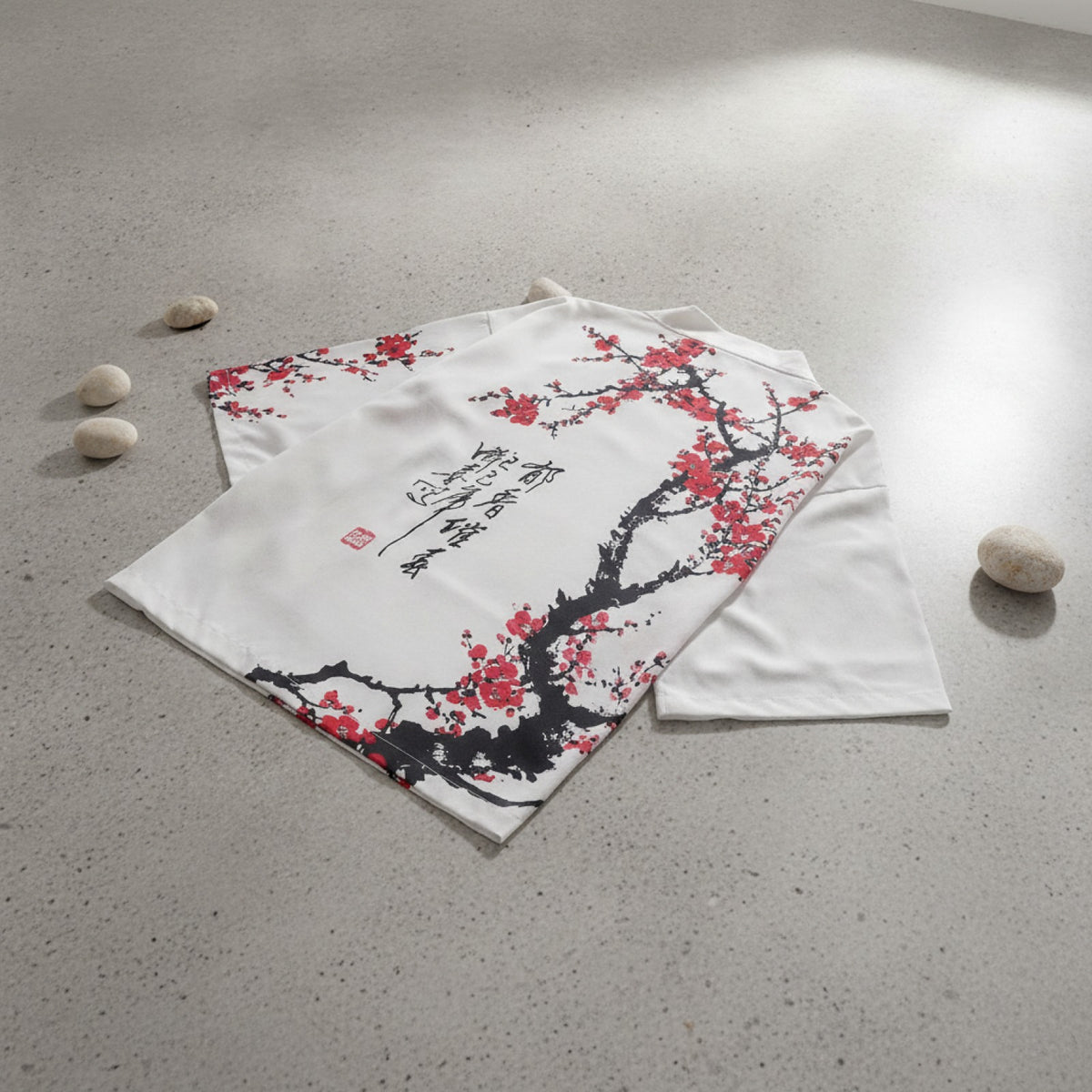 Kimono Court d'été léger à motif cartoon pour enfant - Unisexe