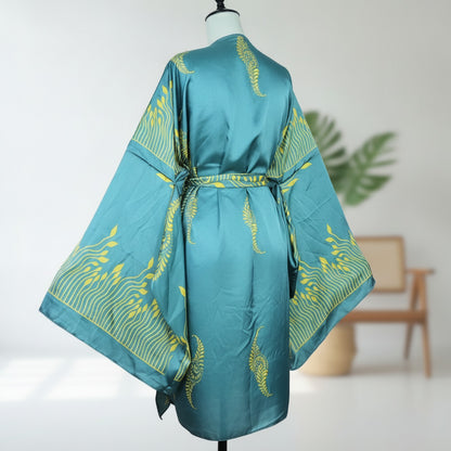 Kimono Court Femme Style Africain Léger - WINNIE kaftan