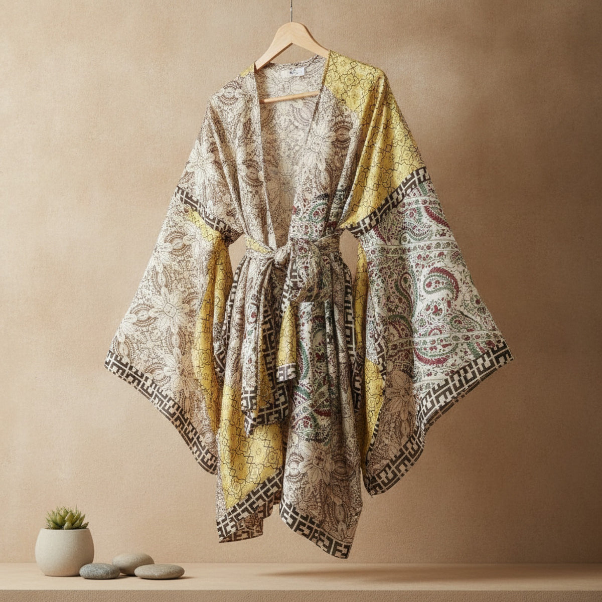 Kimono Court Femme Style Africain Léger - Collection EYH_KAFTAN