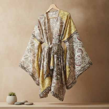 Kimono Court Femme Style Africain Léger - Collection EYH_KAFTAN