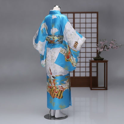Kimono Femme Traditionnel Style Japonais - Taille Unique