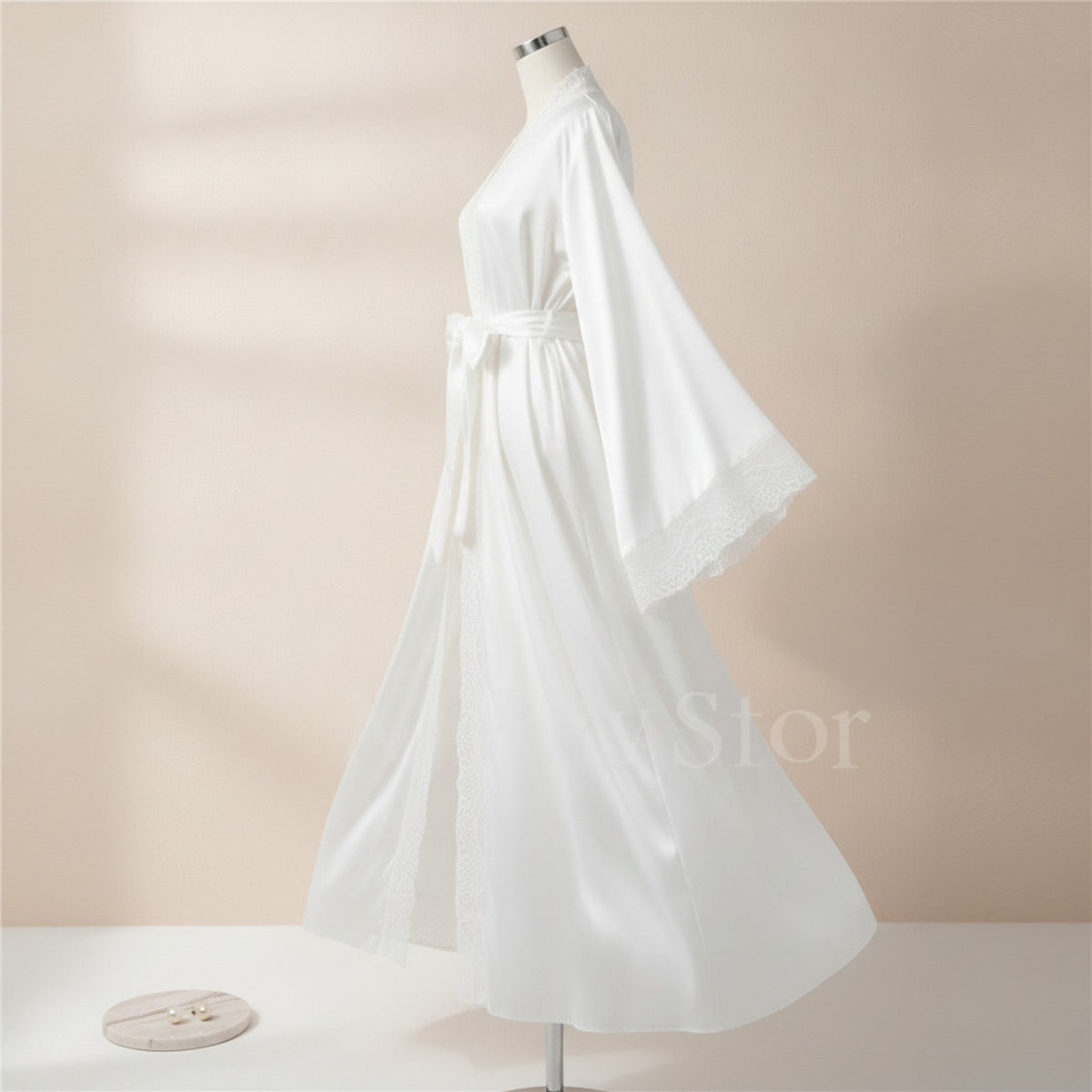 Kimono Long Satin Femme - Élégant et Léger