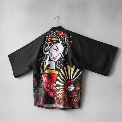 Kimono Homme Polyester Style Traditionnel Japonais EASTQUEEN
