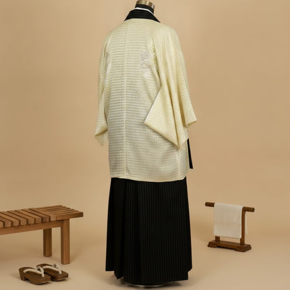 Kimono Homme Vintage Style Japonais Traditionnel en Polyester