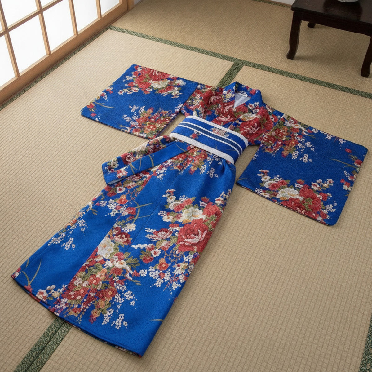Kimono Traditionnel Femme en Coton et Polyester - Style Japonais Léger