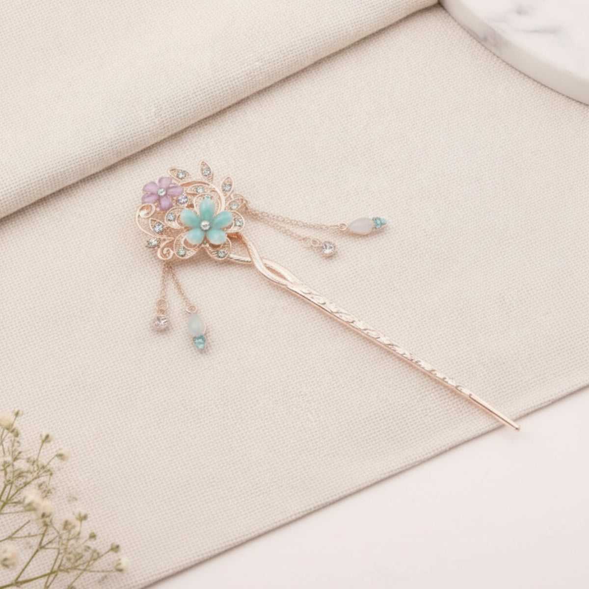 Baguette à Cheveux en Alliage pour Femme - Accessoire de Coiffure Chic