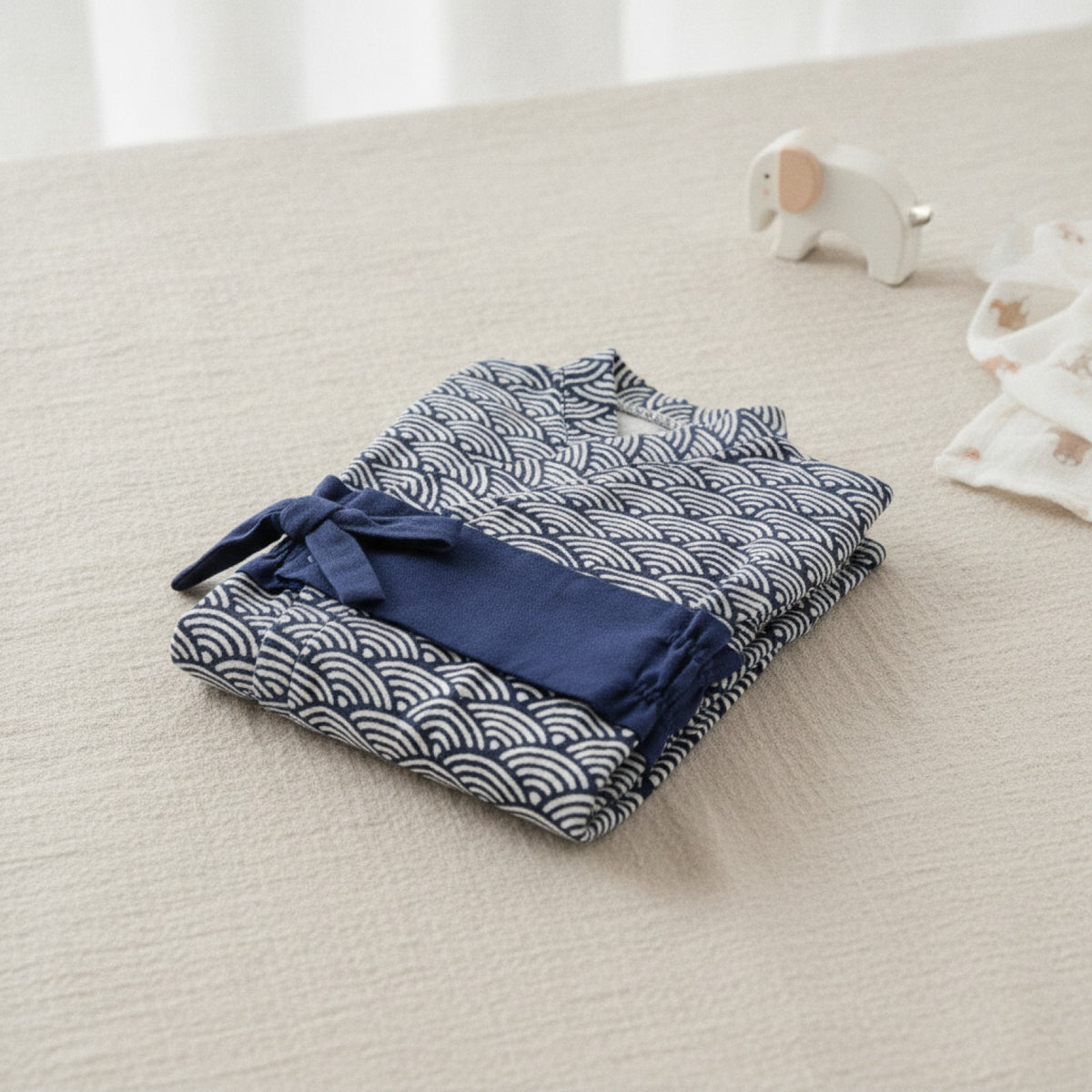 Kimono Bébé Mixte en Coton - Style Japonais & Coréen - Motif Animal