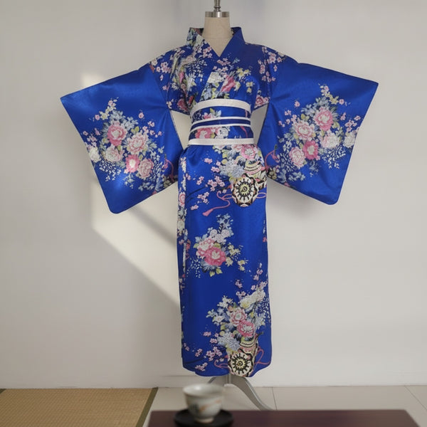 Kimono Traditionnel Femme en Coton et Polyester - Style Japonais Léger