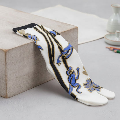 Chaussettes Femme Style Japonais Motif Cartoon Coton & Polyester