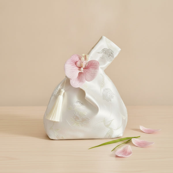 Sac Japonais Femme à Pompon Fleur - Style Coréen Polyvalent
