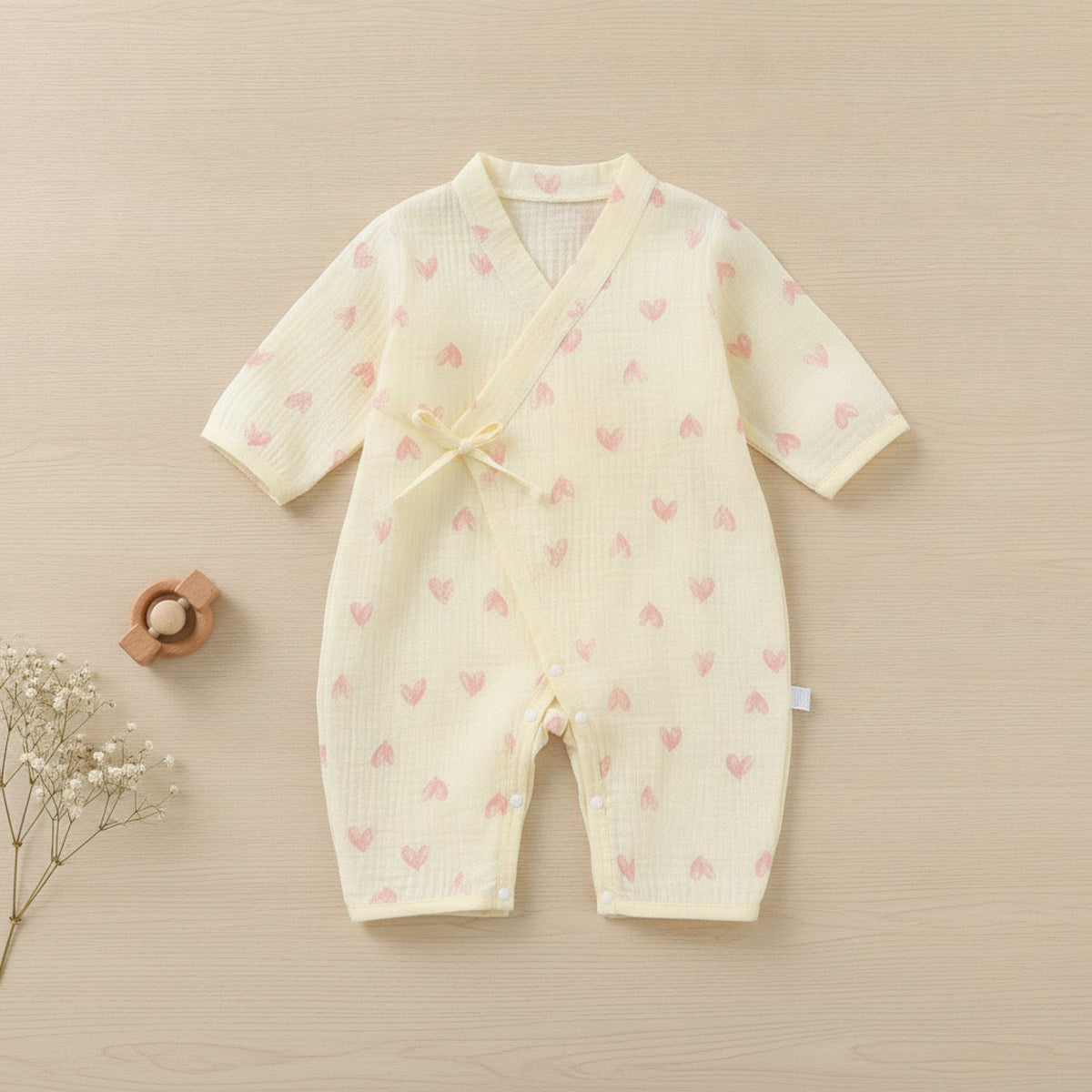 Barboteuse Bébé Mixte ZoErLi en Coton - Motif Géométrique Été