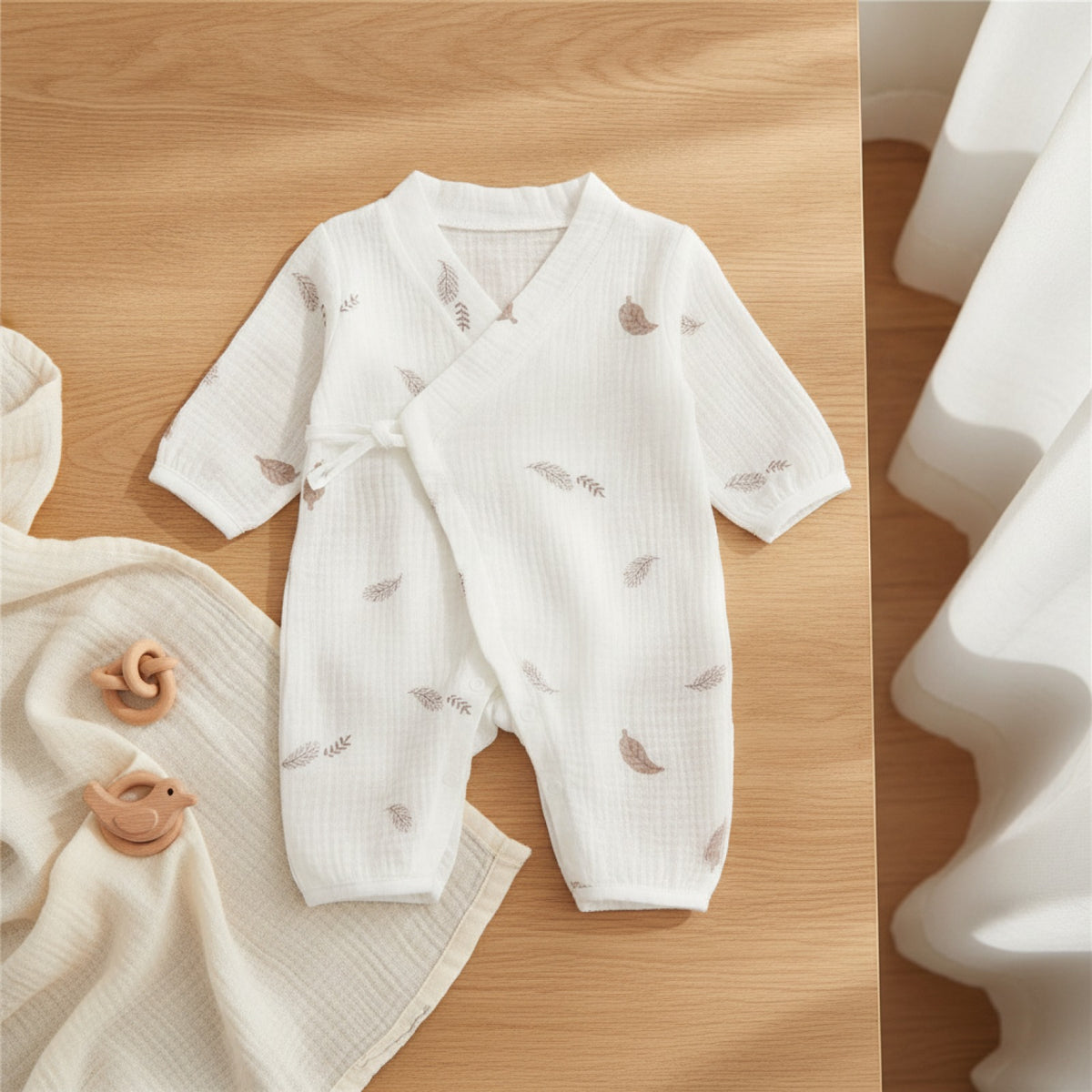 Barboteuse Bébé Mixte en Coton Bio - Confort d'Été ZoErLi