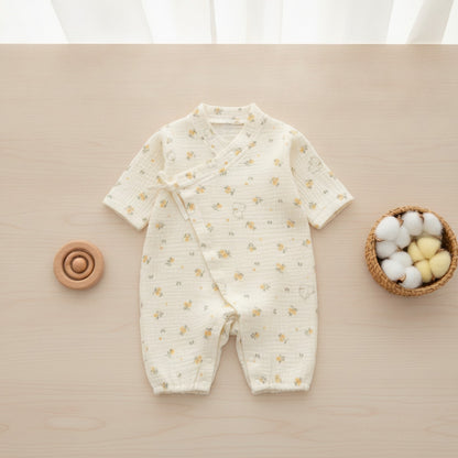 Barboteuse Bébé 100% Coton - Confort & Style pour Été