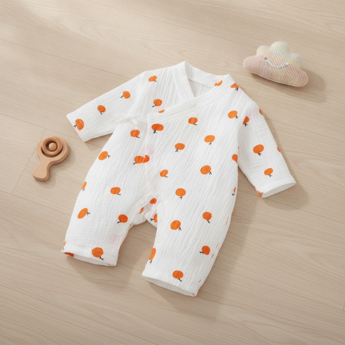 Barboteuse Bébé 100% Coton Été - Unisexe