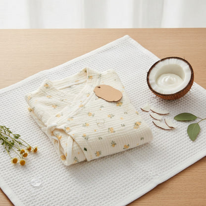 Barboteuse Bébé en Coton – Combinaison Légère Unisexe 0-24 Mois